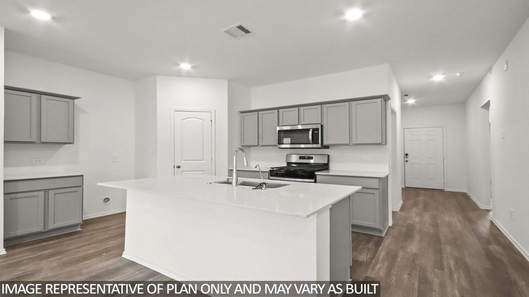 Furnished interior view inside a new home in Grand Pines, Magnolia (Image 3).