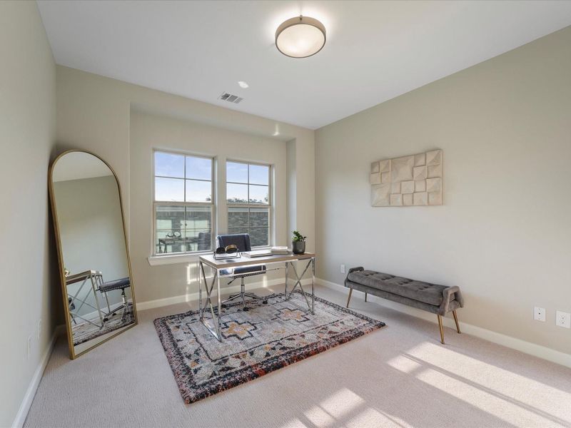 Furnished interior view inside a new home in , Houston (Image 3).