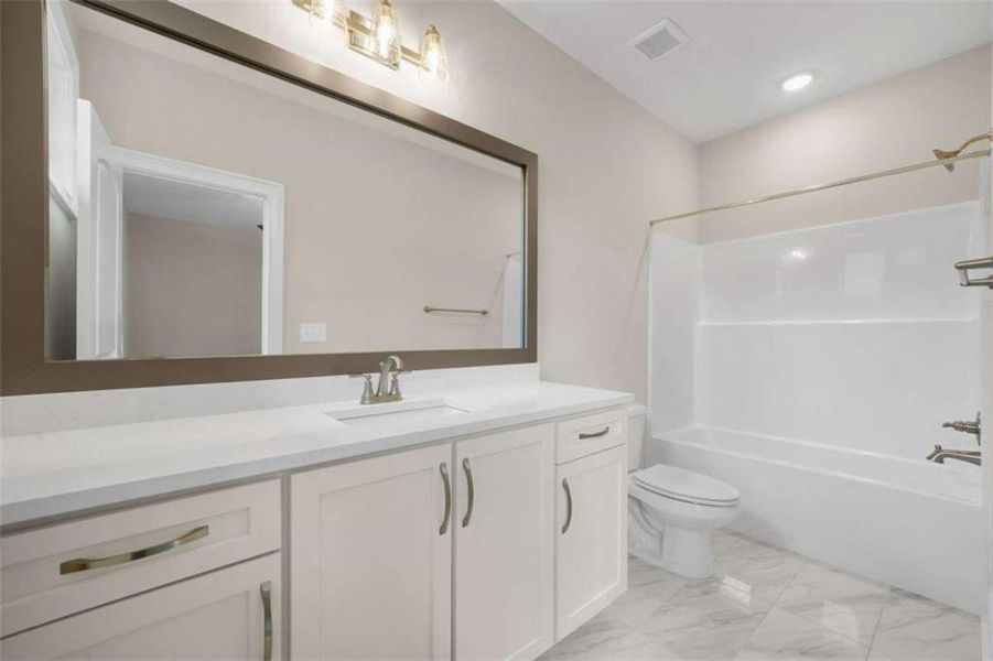 Furnished interior view inside a new home in , Conyers (Image 14).