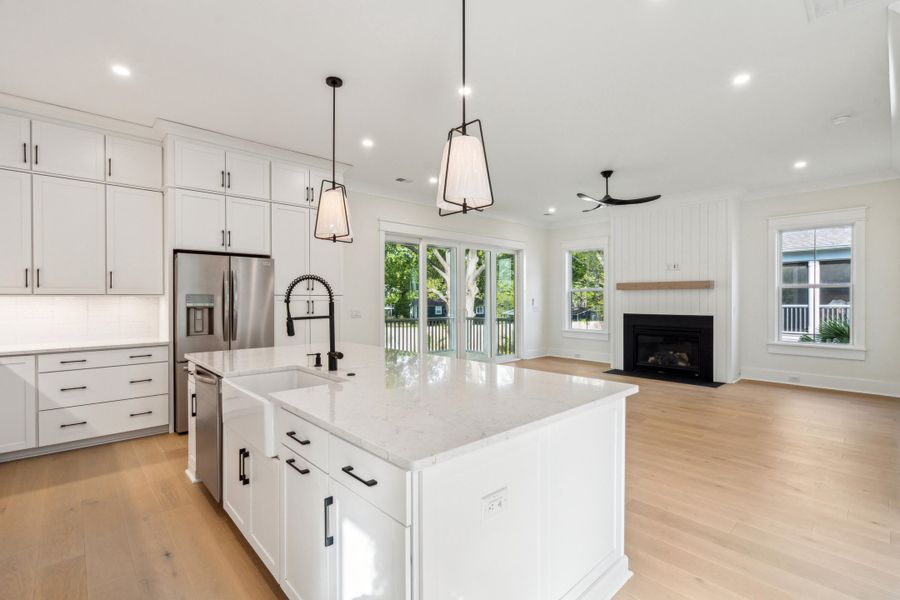 Furnished interior view inside a new home in , Mount Pleasant (Image 37).