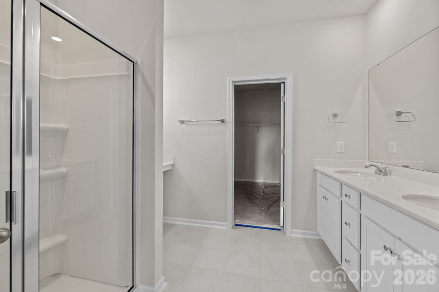 Furnished interior view inside a new home in McFarland Estates, York (Image 10).