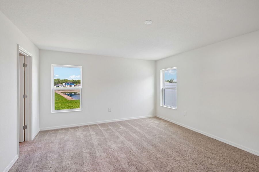 Spacious, unfurnished interior of a new home in The Preserve at Legends Pointe II, Hudson (Image 10).