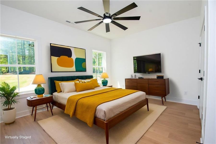 Furnished interior view inside a new home in , Fayetteville (Image 10).