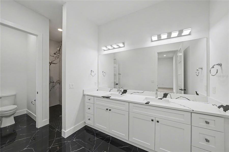 Furnished interior view inside a new home in , St. Petersburg (Image 31).