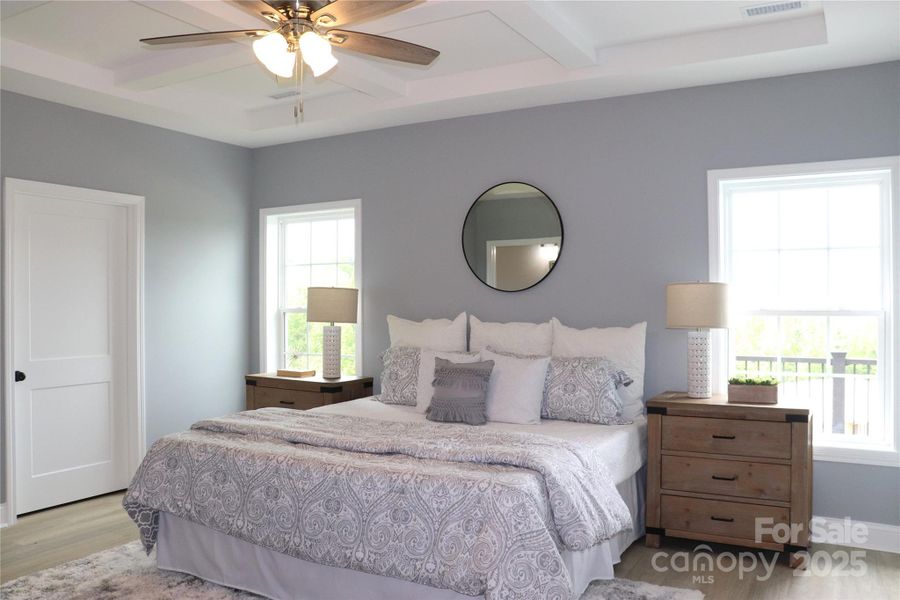 Furnished interior view inside a new home in , Lenoir (Image 34).