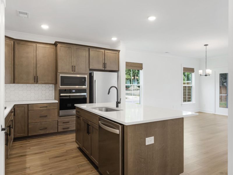 Furnished interior view inside a new home in Pineland Village, Summerville (Image 8).