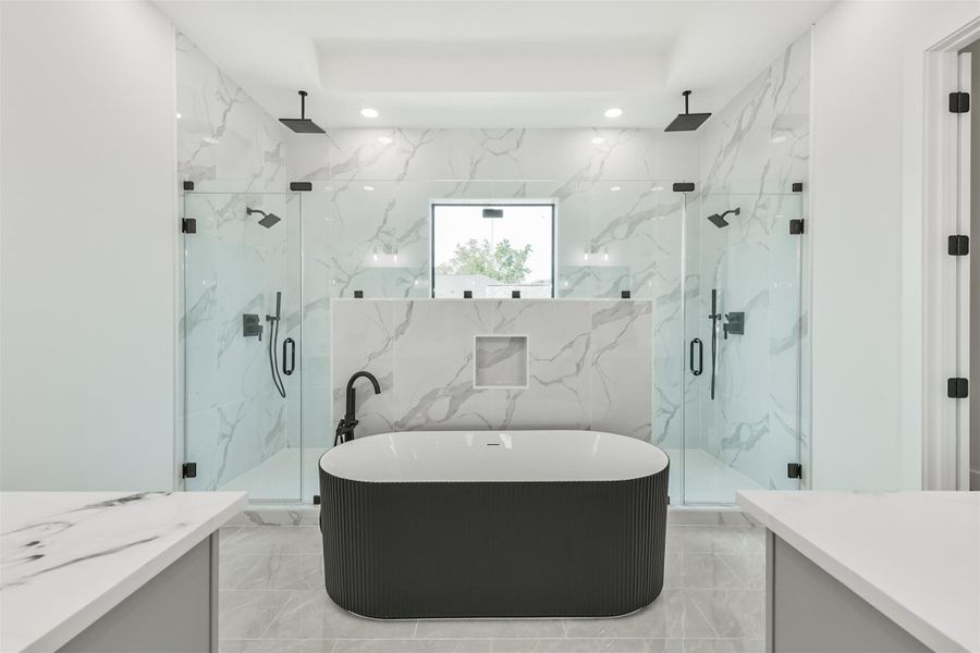 Furnished interior view inside a new home in , Houston (Image 15).