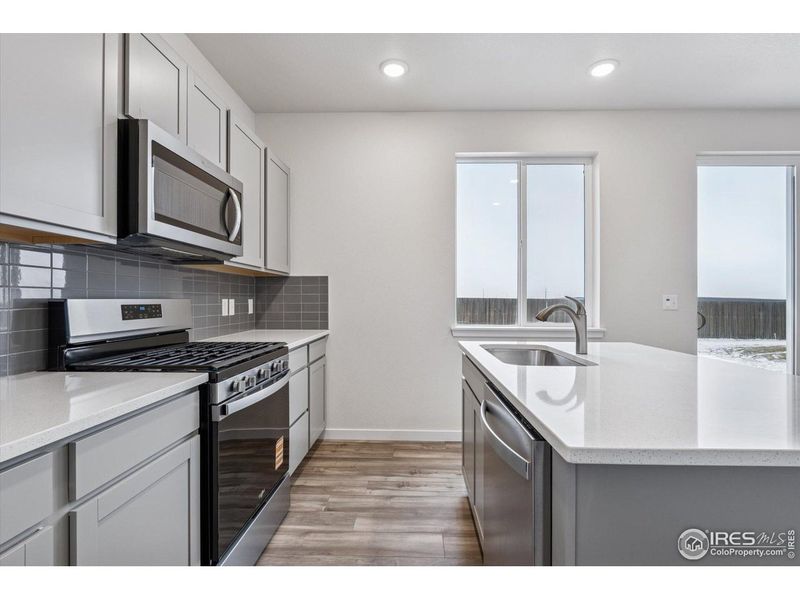 Furnished interior view inside a new home in The Overlook at Johnstown Farms, Johnstown (Image 12).