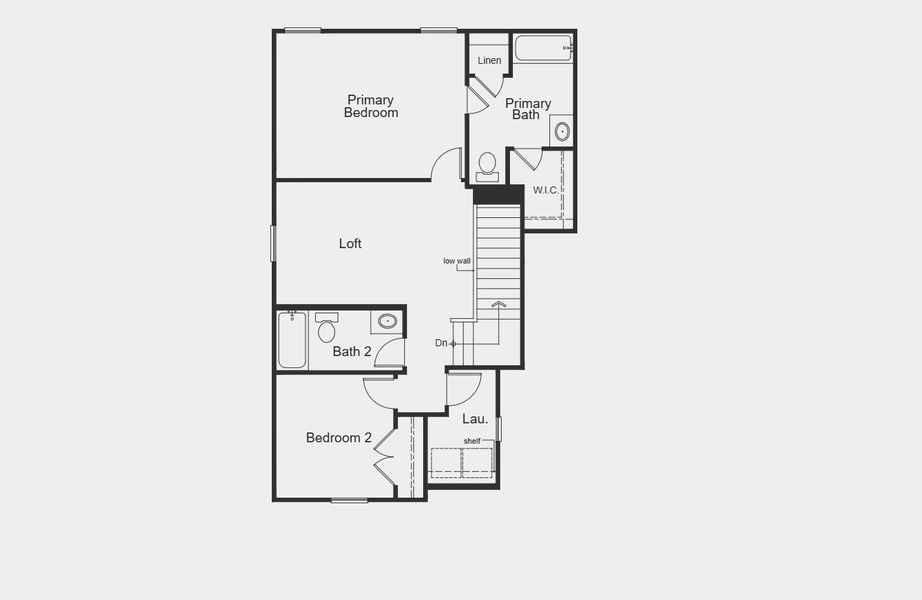 2D floor plan layout for the 1389 by KB Home in Nagel Crossing, San Antonio, TX (Image 14). 2D floor plan layout for the 1389 by KB Home in Nagel Crossing, San Antonio, TX (Image 14).