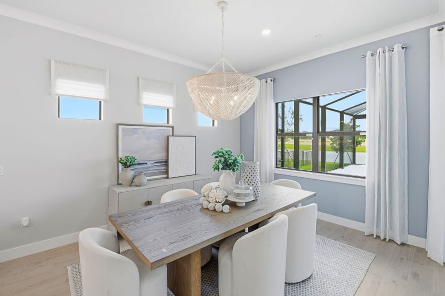 Representative furnished interior of a home built from the Stellar by Pulte Homes in Marigold, Davie (Image 22).