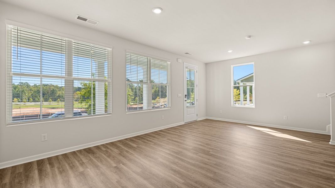 Spacious, unfurnished interior of a new home in Brookland Commons, Monroe (Image 14).