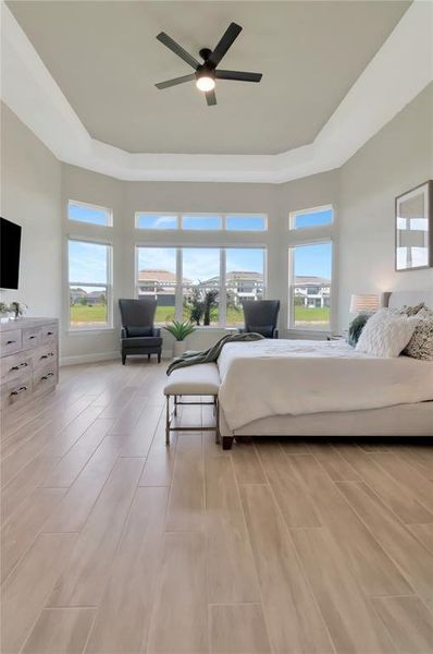 Furnished interior view inside a new home in , Wesley Chapel (Image 32).