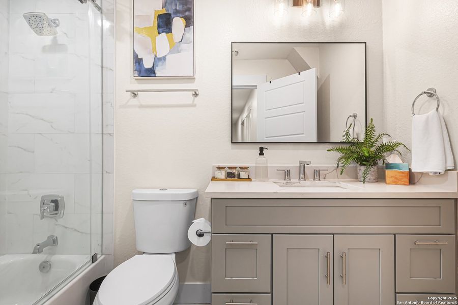 Furnished interior view inside a new home in , San Antonio (Image 18). Furnished interior view inside a new home in , San Antonio (Image 18).