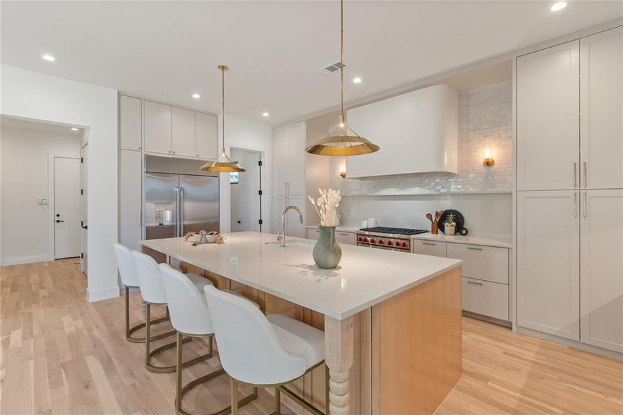 Furnished interior view inside a new home in , Dallas (Image 18).