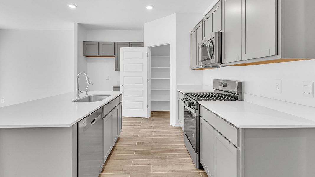 Furnished interior view inside a new home in Barnett Village, Marana (Image 6).