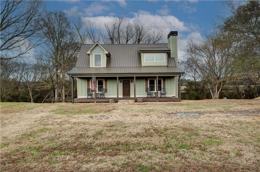 Exterior details and patio area of a home in , Ranger (Image 30).