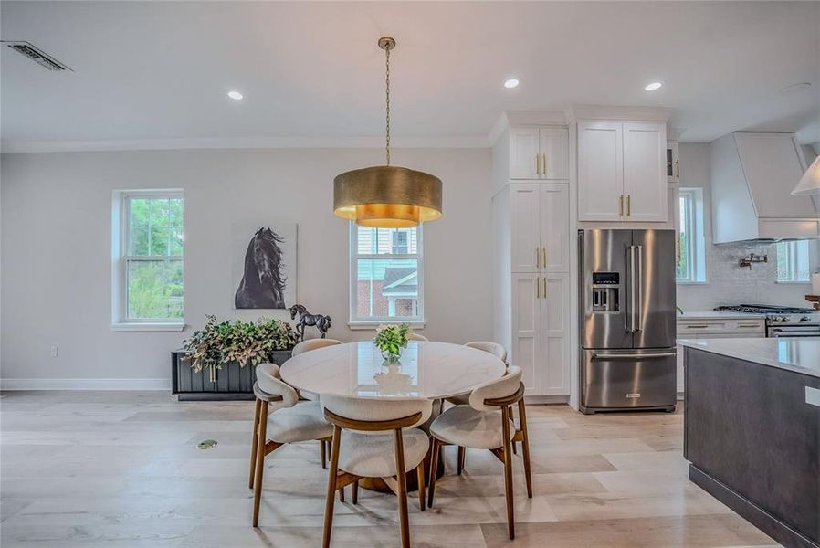 Furnished interior view inside a new home in , Ocala (Image 30).