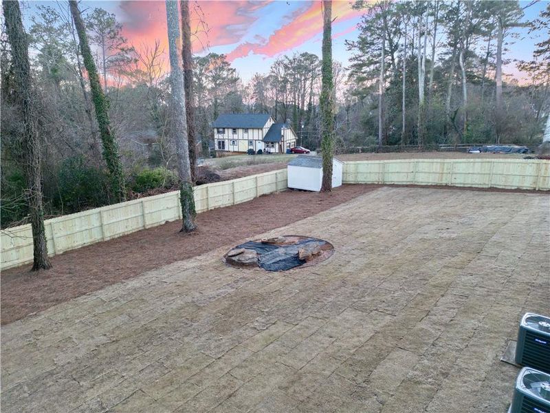 Exterior details and patio area of a home in , Lawrenceville (Image 28).