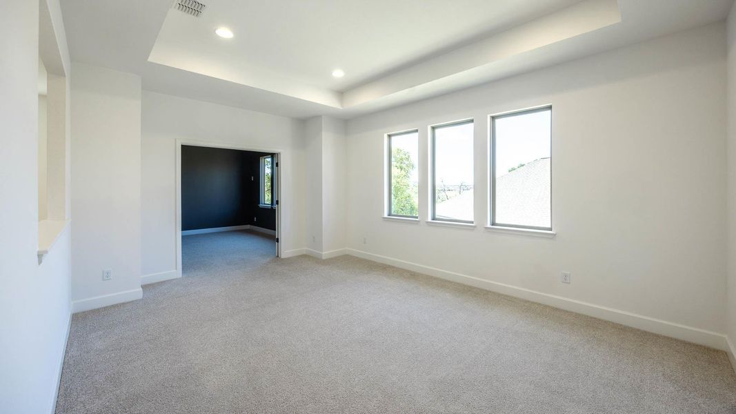 Spacious, unfurnished interior of a new home in Parmer Ranch, Georgetown (Image 10). Spacious, unfurnished interior of a new home in Parmer Ranch, Georgetown (Image 10).