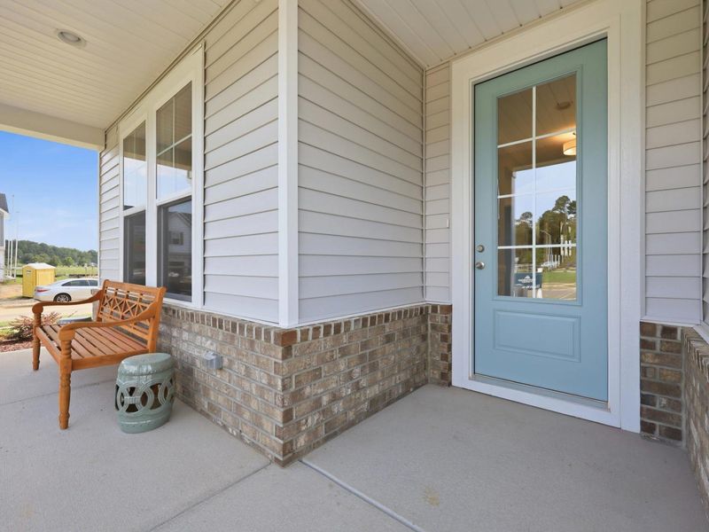 Representative exterior details of a home built from the The Daphne C by Davidson Homes LLC in Sage on North Main, Wake Forest (Image 3). Representative exterior details of a home built from the The Daphne C by Davidson Homes LLC in Sage on North Main, Wake Forest (Image 3).
