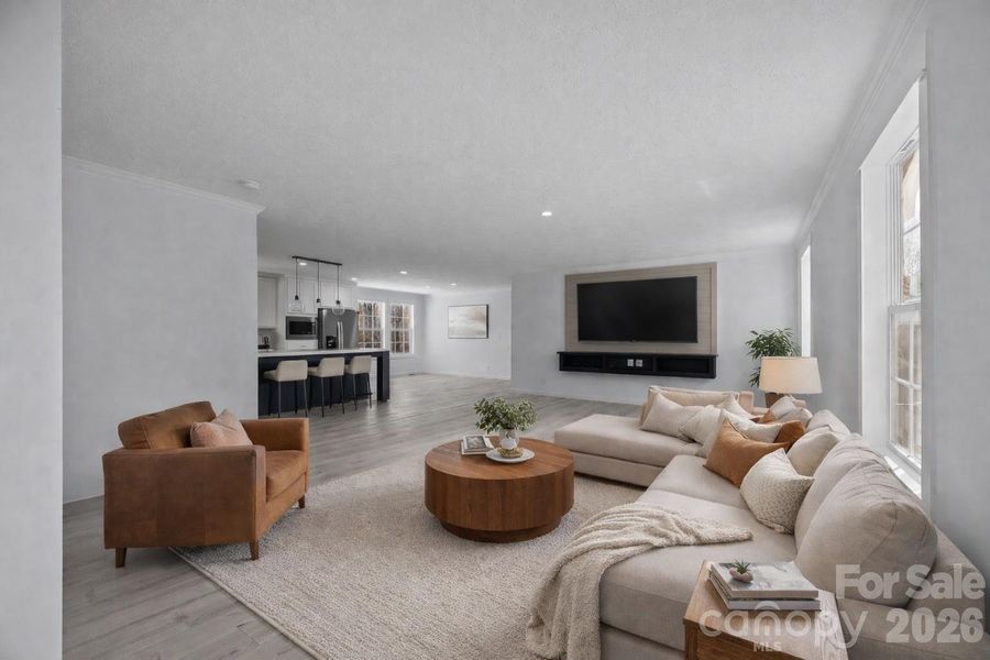 Furnished interior view inside a new home in , Rockwell (Image 10).