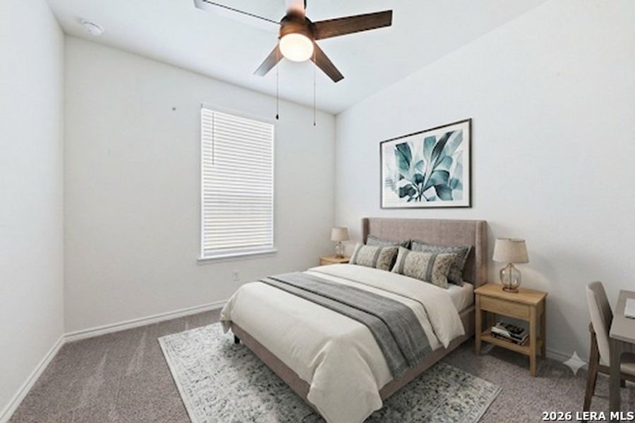 Furnished interior view inside a new home in Briarwood Oaks, San Antonio (Image 6).