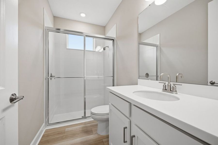 Furnished interior view inside a new home in Headwaters at Lofton Creek, Yulee (Image 16).