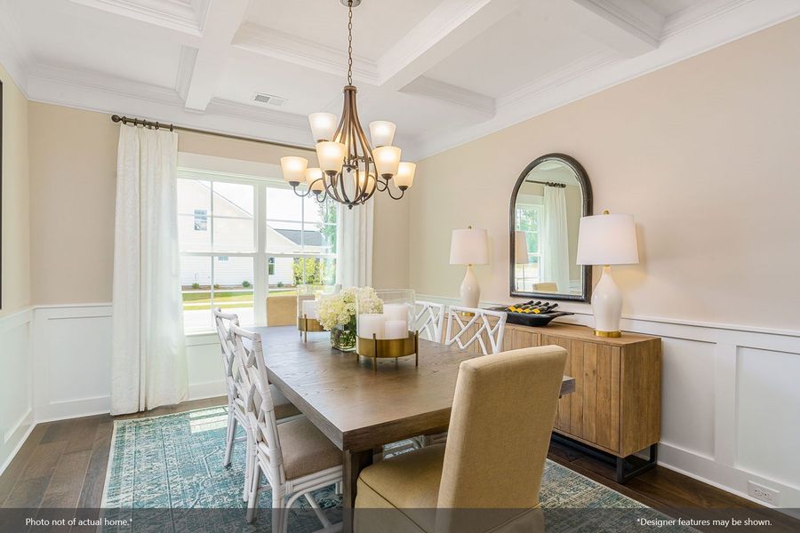 Furnished interior view inside a new home in Arcadia, Myrtle Beach (Image 9).
