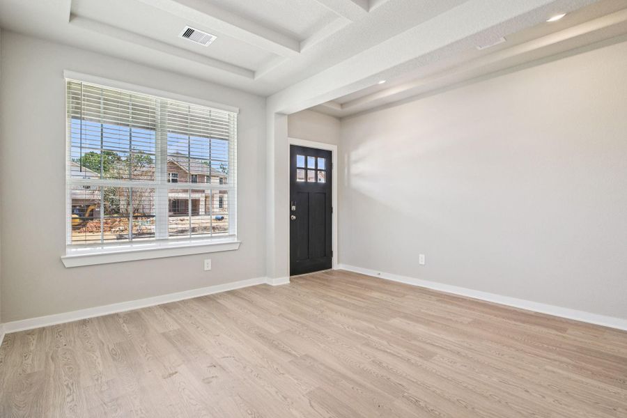 Spacious, unfurnished interior of a new home in Pine Lake Cove - Premier Series, Montgomery (Image 9). Spacious, unfurnished interior of a new home in Pine Lake Cove - Premier Series, Montgomery (Image 9).