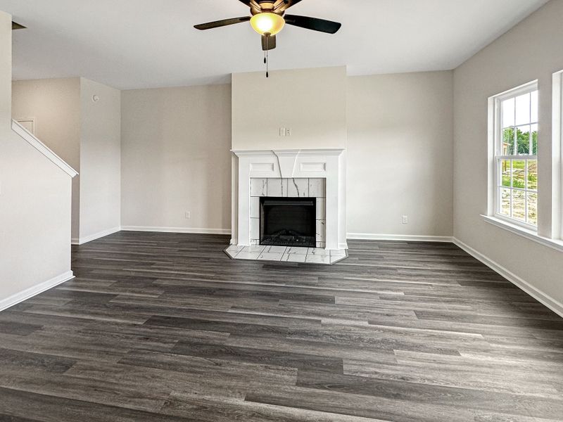 Spacious, unfurnished interior of a new home in Tranquil South, Hinesville (Image 13).