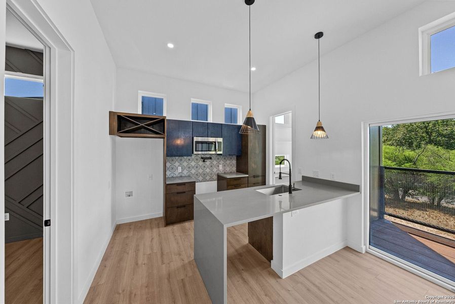 Furnished interior view inside a new home in , San Antonio (Image 6).