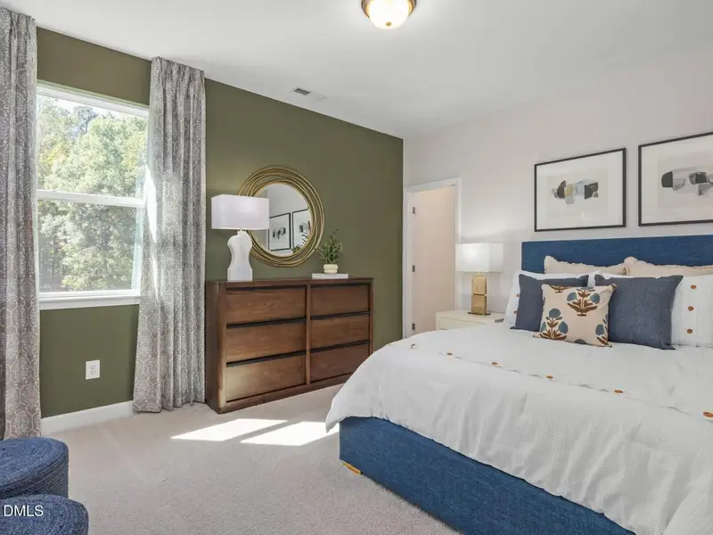 Furnished interior view inside a new home in Sage on North Main, Wake Forest (Image 26).