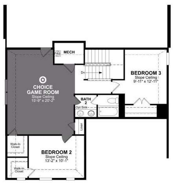 Beazer Homes Lake Pointe at Paloma Creek Cascade Floorplan