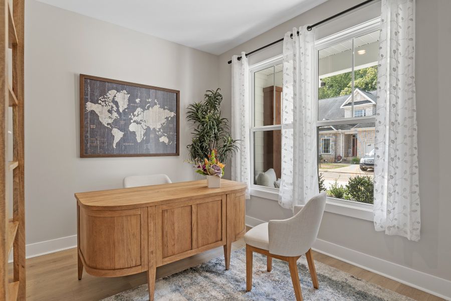 Furnished interior view inside a new home in Landing at Clemson Marina, Seneca (Image 4).