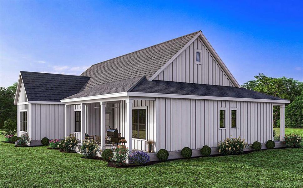 Front exterior of a new home in , Paradise, TX, highlighting curb appeal (Image 19).