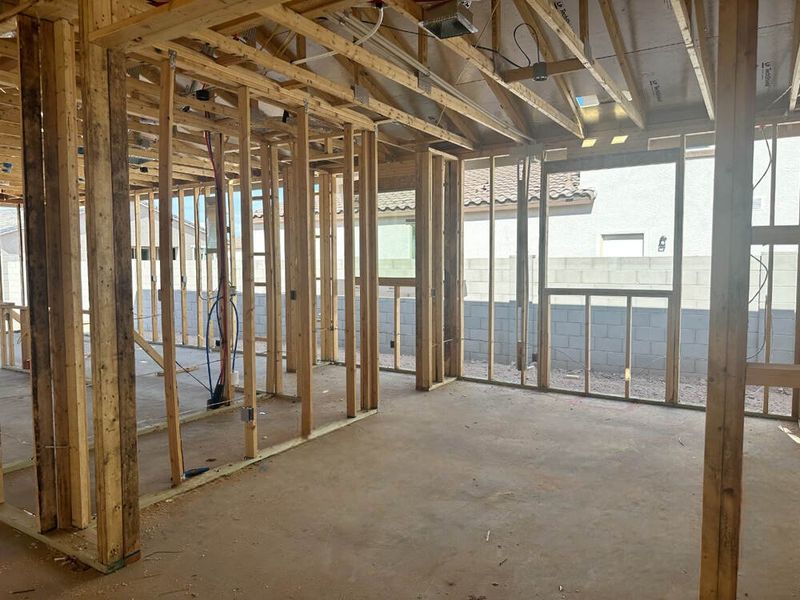 Dining room off kitchen