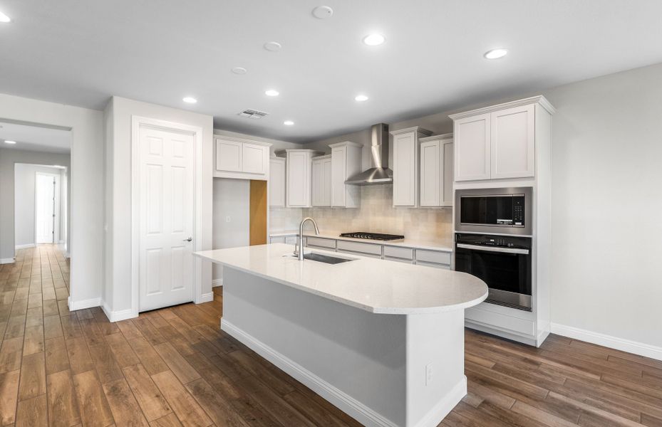 Furnished interior view inside a new home in Parkside at Anthem at Merrill Ranch, Florence (Image 11).