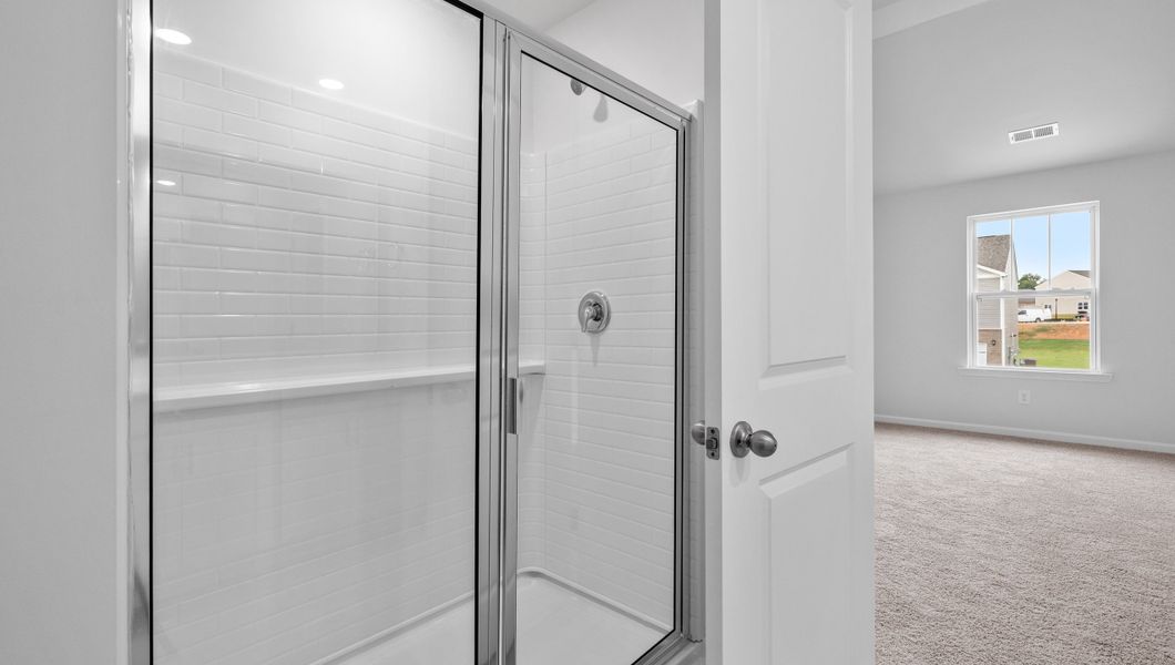 Representative furnished interior of a home built from the Biltmore by D.R. Horton in Brookside Farms, Greer (Image 11).
