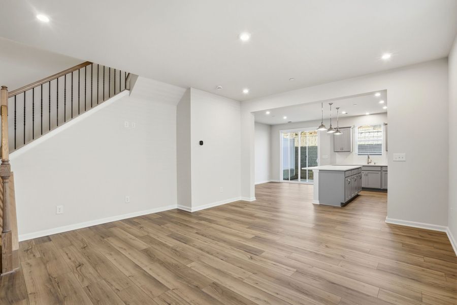 Spacious, unfurnished interior of a new home in Hedgecliff Townes, Kannapolis (Image 12).