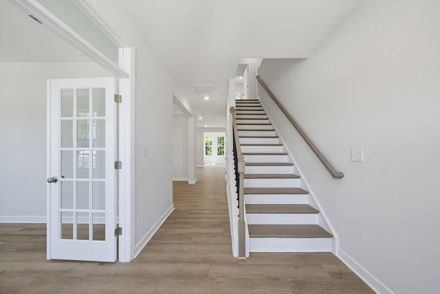 Spacious, unfurnished interior of a new home in Sweetbrier, Durham (Image 12).