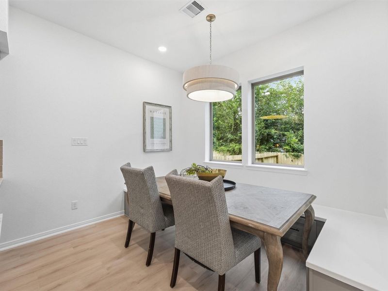 Furnished interior view inside a new home in , Houston (Image 11).