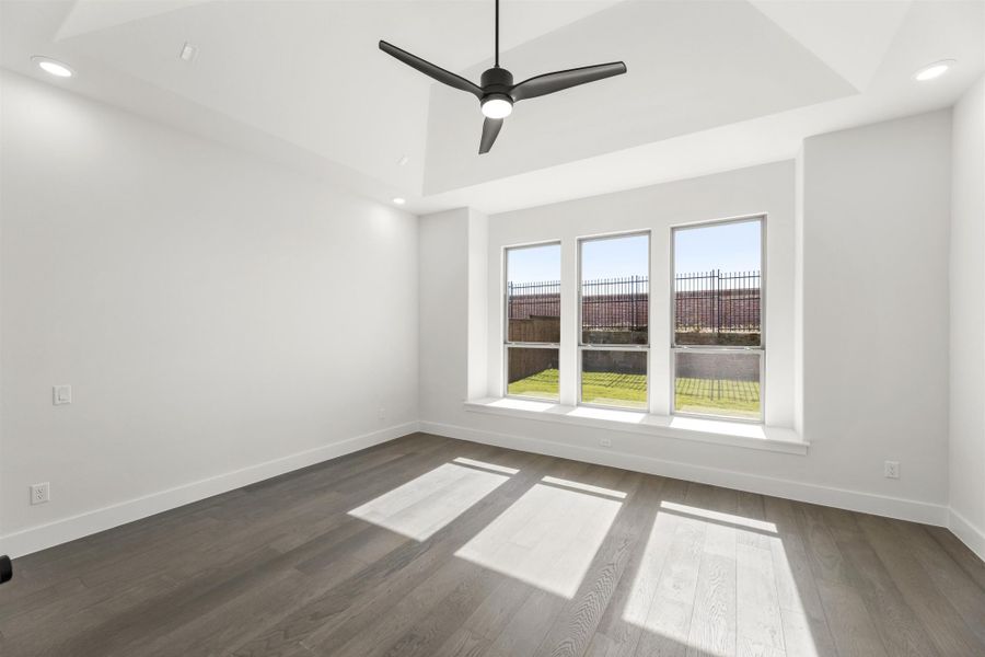 Representative unfurnished interior of a home built from the 5012 by Tradition Homes in Lakewood at Brookhollow – 60′ Lots, Prosper (Image 22).