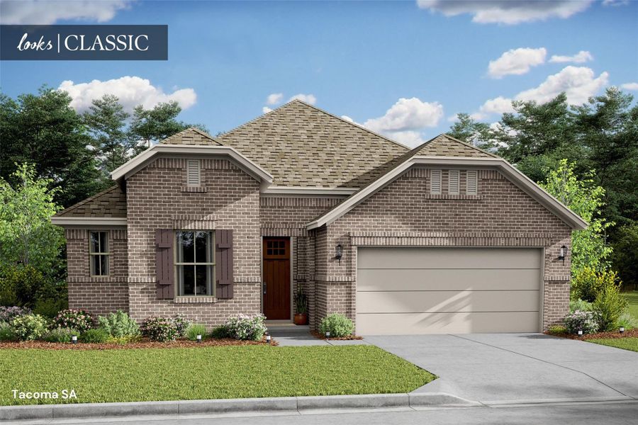 Charming Tacoma home design with elevation SA built by K. Hovnanian Homes in beautiful Harvest Pointe. (*Artist rendering used for illustration purposes only. Actual home will have 4 car tandem garage.) Charming Tacoma home design with elevation SA built by K. Hovnanian Homes in beautiful Harvest Pointe. (*Artist rendering used for illustration purposes only. Actual home will have 4 car tandem garage.)