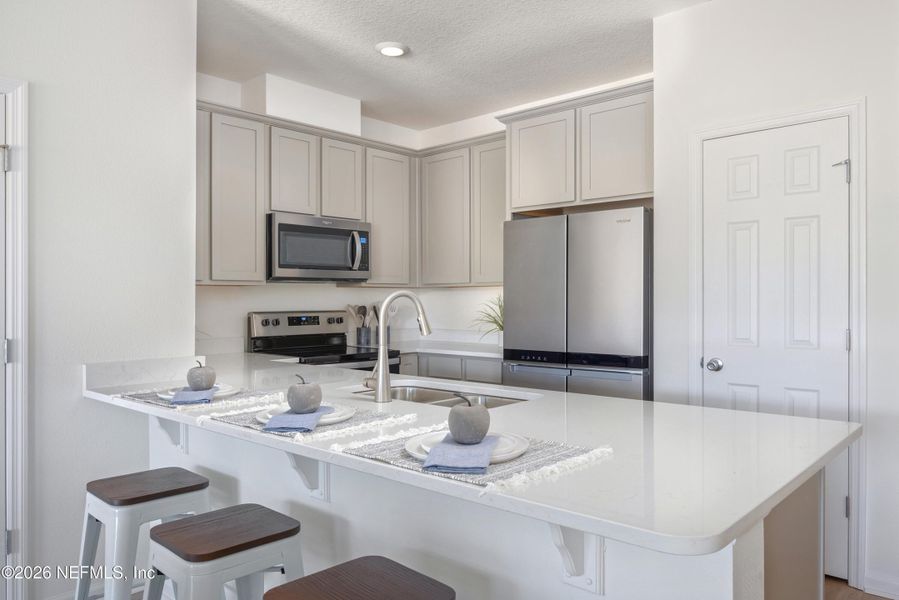 Furnished interior view inside a new home in , St. Augustine (Image 3).