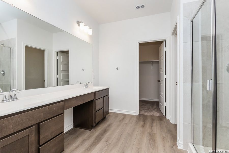 Furnished interior view inside a new home in Hidden Bluffs at TRP, San Antonio (Image 5).