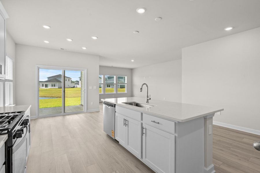 Furnished interior view inside a new home in Cypress Ridge - The Coastline Series, Longs (Image 8).