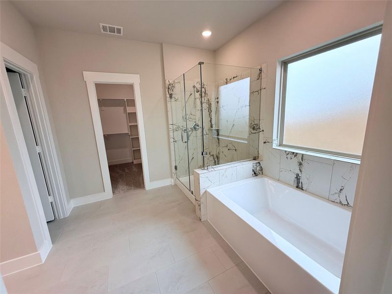 Primary bathroom Primary bathroom