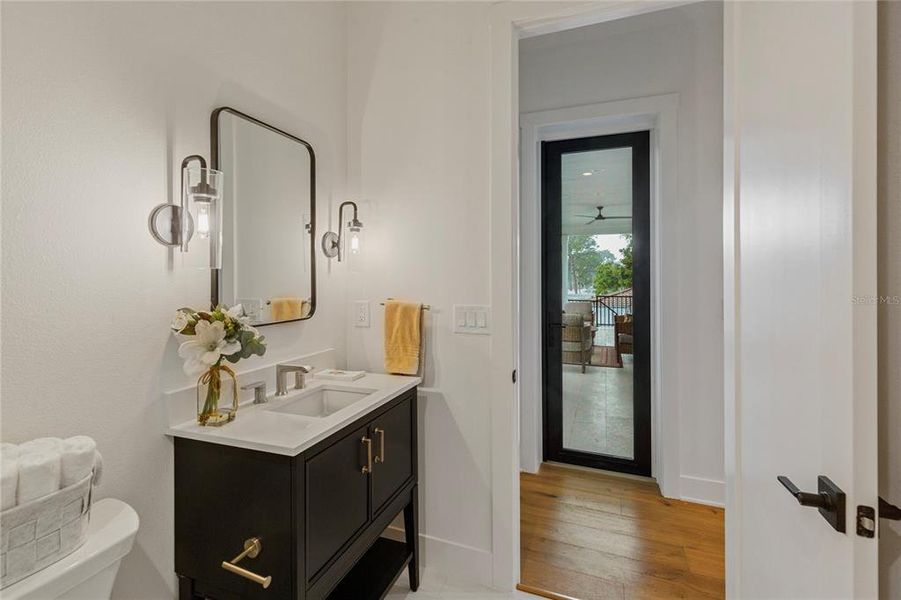 Furnished interior view inside a new home in , St. Petersburg (Image 38).