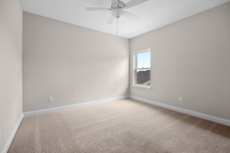 Representative unfurnished interior of a home built from the Walton by Riverside Homes in Mariposa at EverRange, Jacksonville (Image 65).