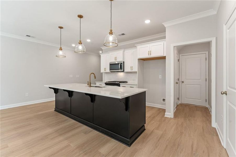 Furnished interior view inside a new home in Cherokee Township, Acworth (Image 14).